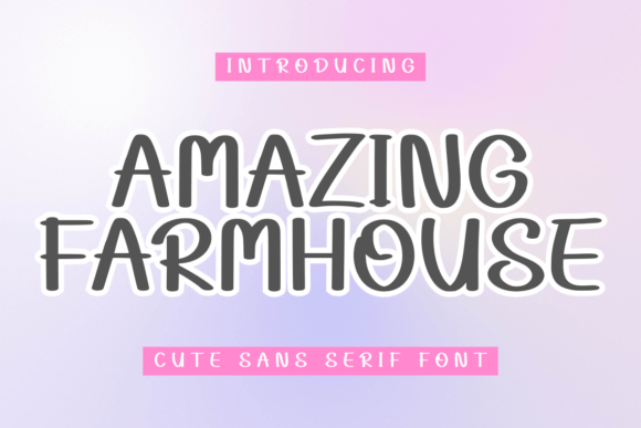 Amazing Farmhouse Font: Elevate Your Brand Visuals
