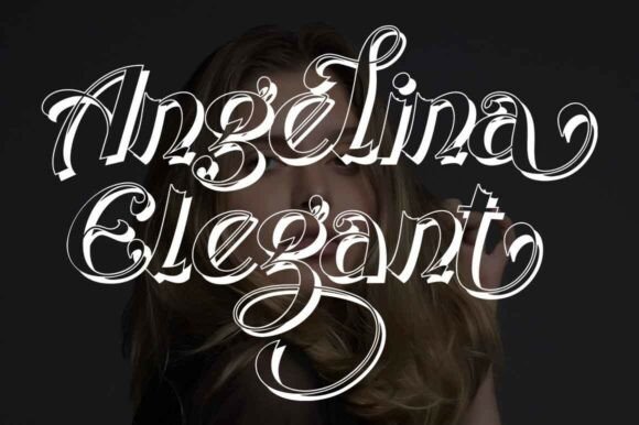 Angelina Elegant: A Refined Typeface for Editorial Design