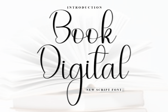 Book Digital: A Festive Typeface for Holiday Web Design