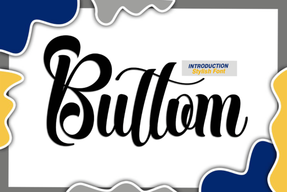 Buttom Font Review: A Timeless Script for Editorial Design