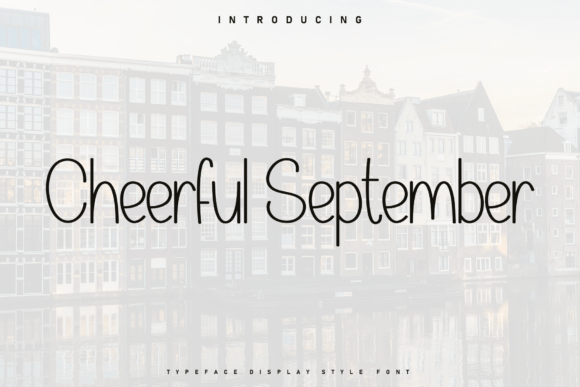 Cheerful September: A Handwritten Font for Authentic Branding
