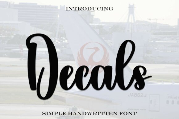 Decals Font: A Sweet Script for Polished Branding