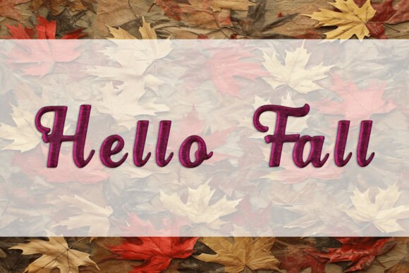 Designing with Hello Fall: A Warm Script Typeface for Editors