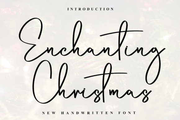 Enchanting Christmas Font: Elevate Your Brand Identity