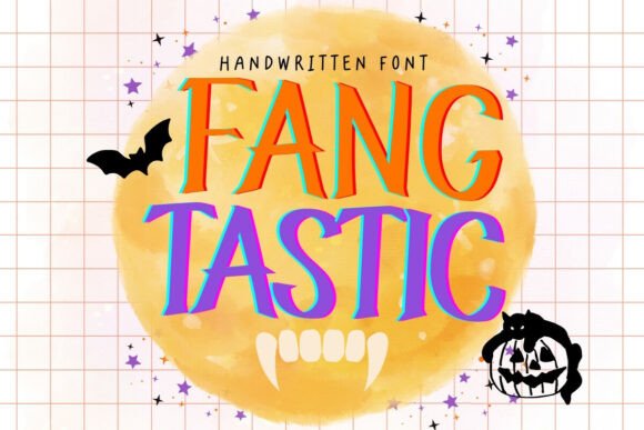 Fangtastic Font: A Playful Typeface for Spooky Branding