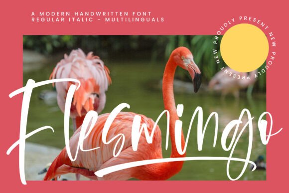 Flesmingo: The Elegant Script Font for Handmade Brands