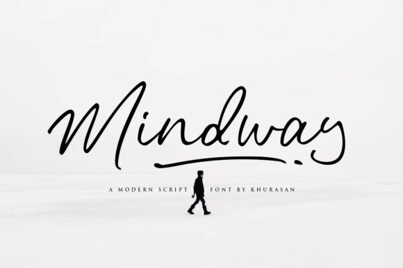 Mindway: A Modern Script Font for Polished Web Design