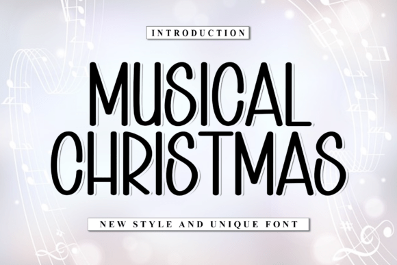 Musical Christmas Font: A Maker's Guide to Festive Design