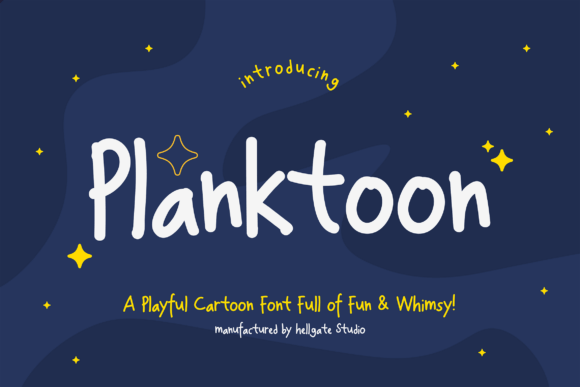 Planktoon: The Playful Typeface That Boosts Campaign Clarity