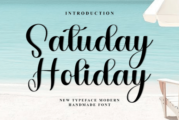 Satuday Holiday: A Festive Typeface for Branding