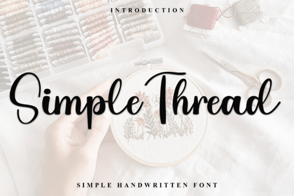 Simple Thread: A Friendly Typeface for Modern Web Design