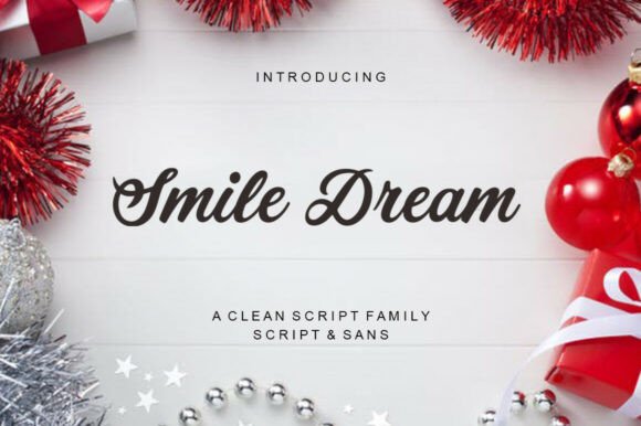 Smile Dream: A Modern Script Font for Editorial Design