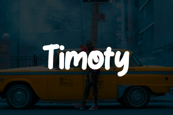 Timoty: A Elegant Display Font