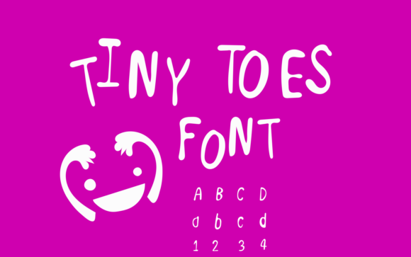 Tiny Toes: The Playful Typeface for Scroll-Stopping Social Graphics