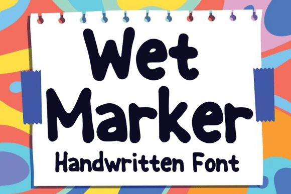 Wet Marker: A Bold Typeface for Authentic Branding